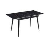 SCORPIO EXTENDABLE DINING TABLE IN SINTERED CERAMIC STONE IN BLACK, GREY OR WHITE (Copy)