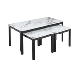 Amber Stone Table Top Range ( Coffee Table , Side Table , Nest Table)