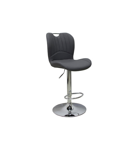 Aryan Faux Leather/ Plush Velvet Bar Stools Adjustable Swivel Dining Island Counter Bar Chair