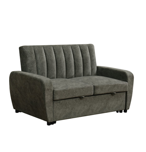 Gem Modern Grey 2-Seater Pull-Out Sofa Bed – Compact, Comfortable & Stylish