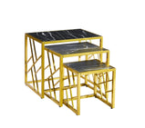 Oval MDF Coffee Table With Side Table Black, Grey or White Coffee Table, Nest Table with Optional  Side Tables