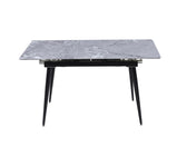 SCORPIO EXTENDABLE DINING TABLE IN SINTERED CERAMIC STONE IN BLACK, GREY OR WHITE (Copy)