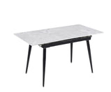 SCORPIO EXTENDABLE DINING TABLE IN SINTERED CERAMIC STONE IN BLACK, GREY OR WHITE (Copy)