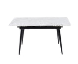 SCORPIO EXTENDABLE DINING TABLE IN SINTERED CERAMIC STONE IN BLACK, GREY OR WHITE (Copy)