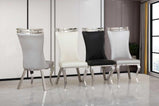 Greek Curved High Back , Sculpted-Leg , Contemporary Dining Chair