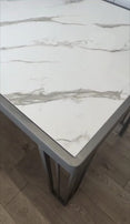 Windsor Black, Grey Coffee Table with Optional Gold Or Black Frame