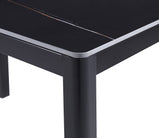 Amber Sintered Ceramaic Stone Black, Grey or White Dining Table