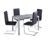 Amber Sintered Ceramaic Stone Black, Grey or White Dining Table