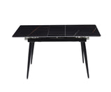 SCORPIO EXTENDABLE DINING TABLE IN SINTERED CERAMIC STONE IN BLACK, GREY OR WHITE (Copy)
