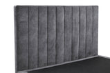 Maya Ottoman Storage Bed Gas Lift In Leather and Velvet In Single and Double