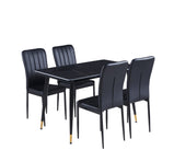SCORPIO DINING TABLE IN SINTERED CERAMIC STONE IN BLACK, GREY OR WHITE
