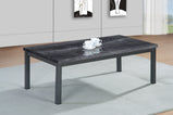 7STAR LUCY high gloss MDF marble effect COFFEE TABLE AVAILABLE IN Wenge, Grey and charcoal Black