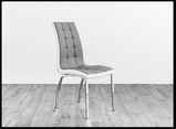 7STAR Happy Dining chairs Faux Leather with Foam Padded chrome frame Furniture Sales