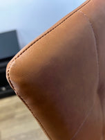 Faux Leather High Back Dining Chairs with Chrome Frame Available in Grey , Beige , Black Brown, Cappuccino and White