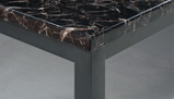 7STAR LUCY high gloss MDF marble effect COFFEE TABLE AVAILABLE IN Wenge, Grey and charcoal Black