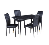 SCORPIO DINING TABLE IN SINTERED CERAMIC STONE IN BLACK, GREY OR WHITE